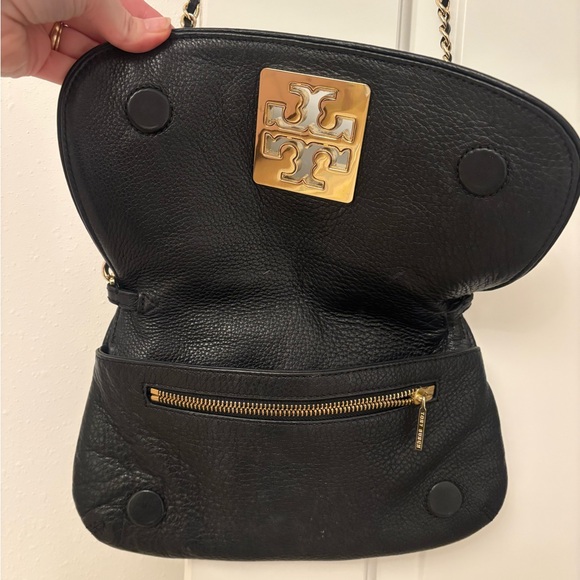 Tory Burch Black Leather Shoulder Bag - Picture 5 of 5